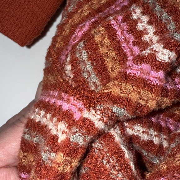 Loft Striped Thermal Knit Women's Top Size Small - Picture 7 of 9